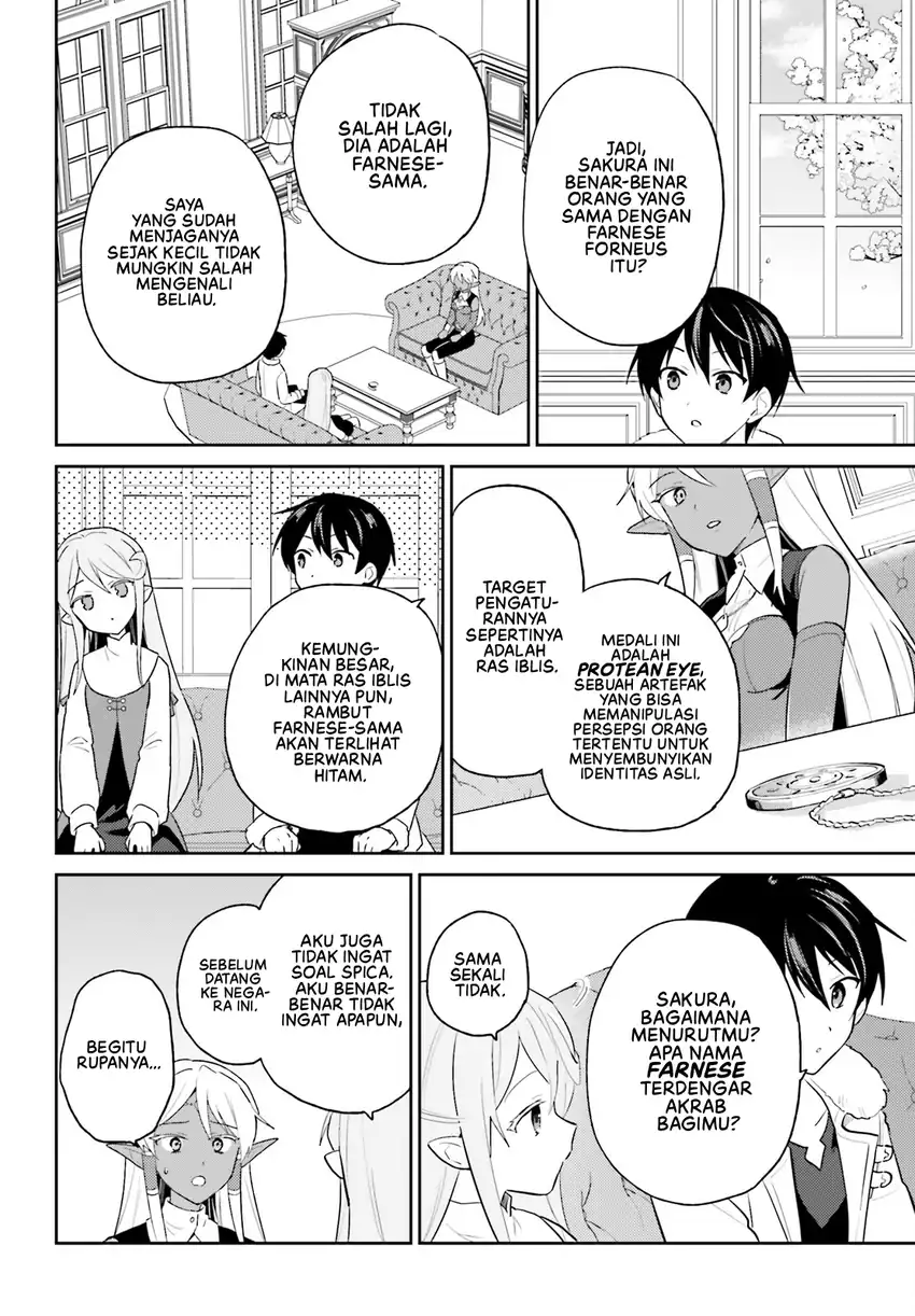 Halaman 7 dari Isekai wa Smartphone to Tomo ni. Chapter 110