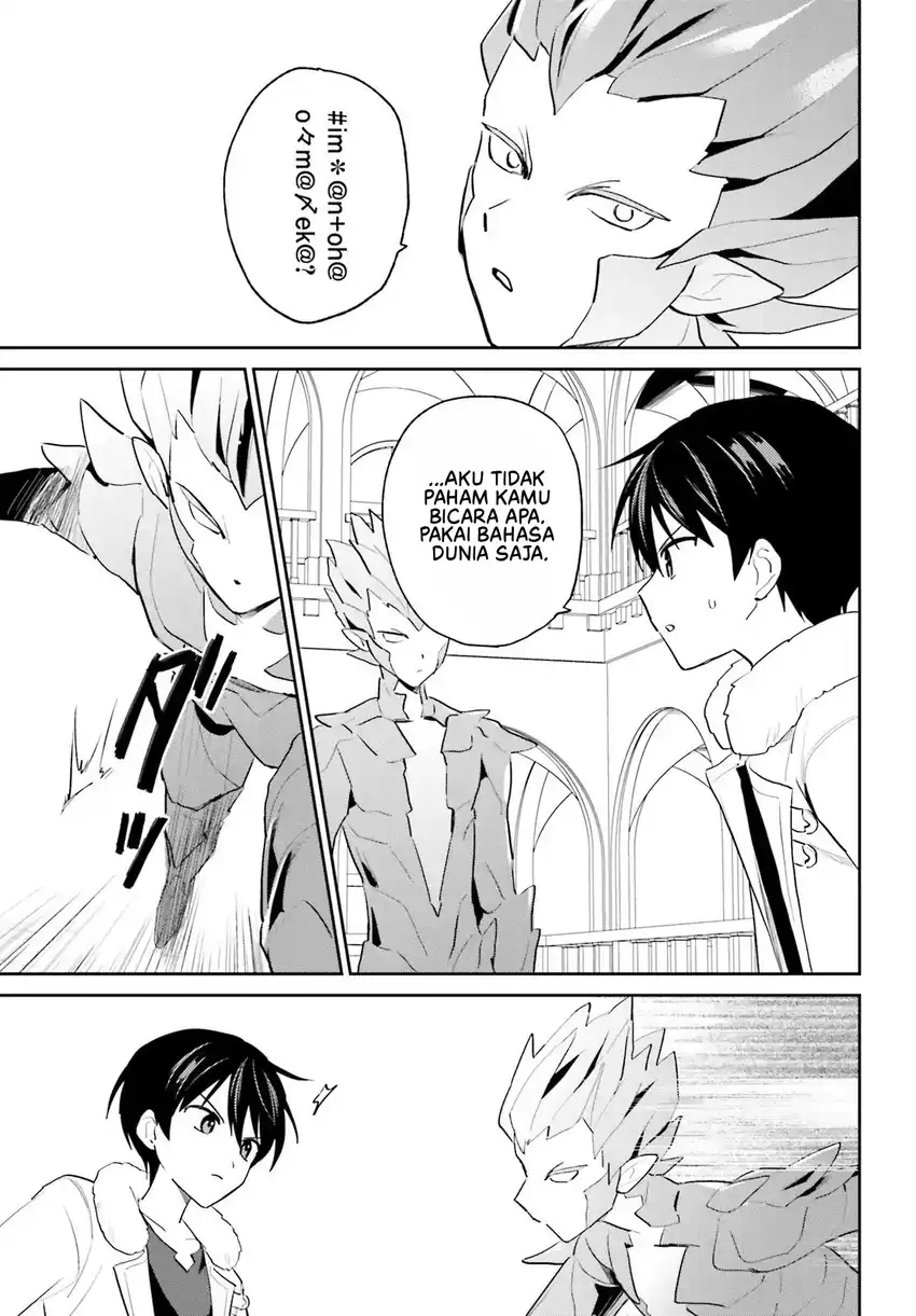 Halaman 17 dari Isekai wa Smartphone to Tomo ni. Chapter 111
