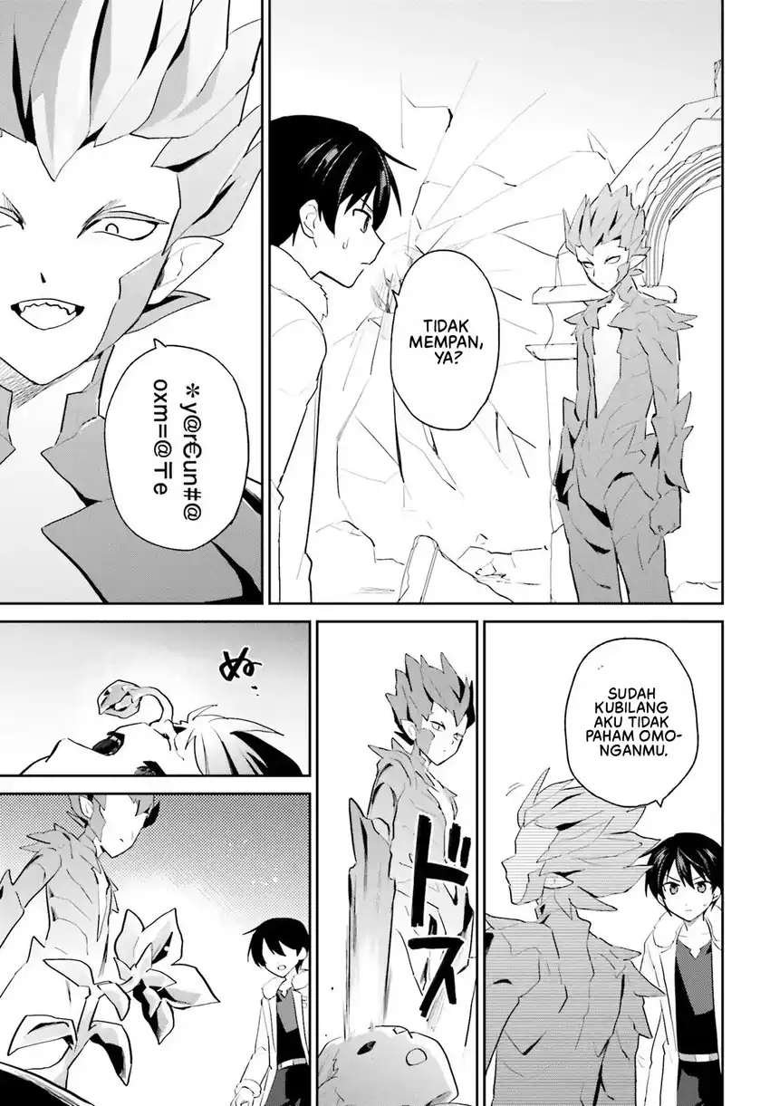 Halaman 19 dari Isekai wa Smartphone to Tomo ni. Chapter 111