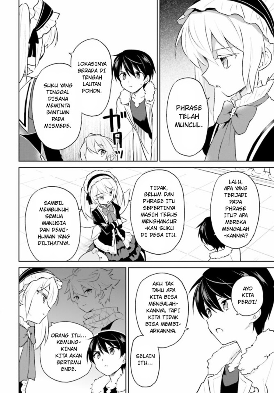 Halaman 3 dari Isekai wa Smartphone to Tomo ni. Chapter 49