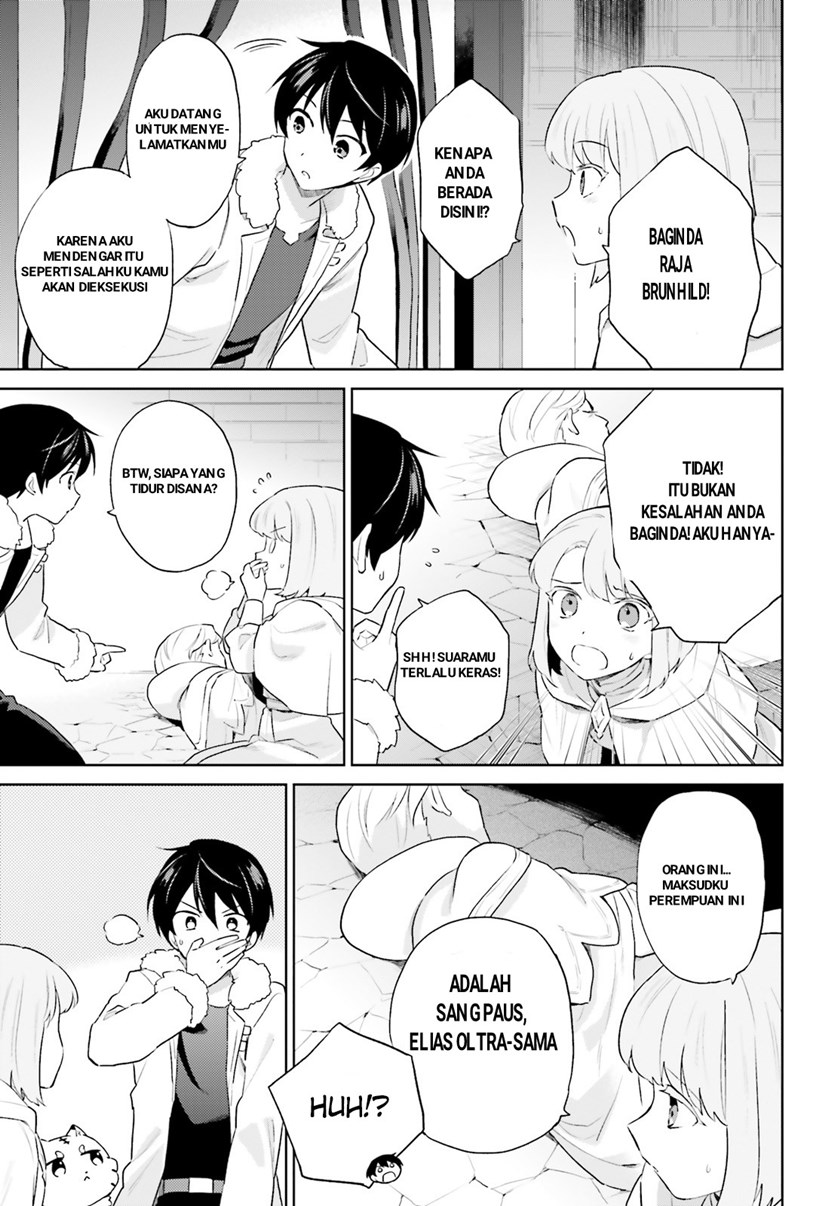 Halaman 3 dari Isekai wa Smartphone to Tomo ni. Chapter 54