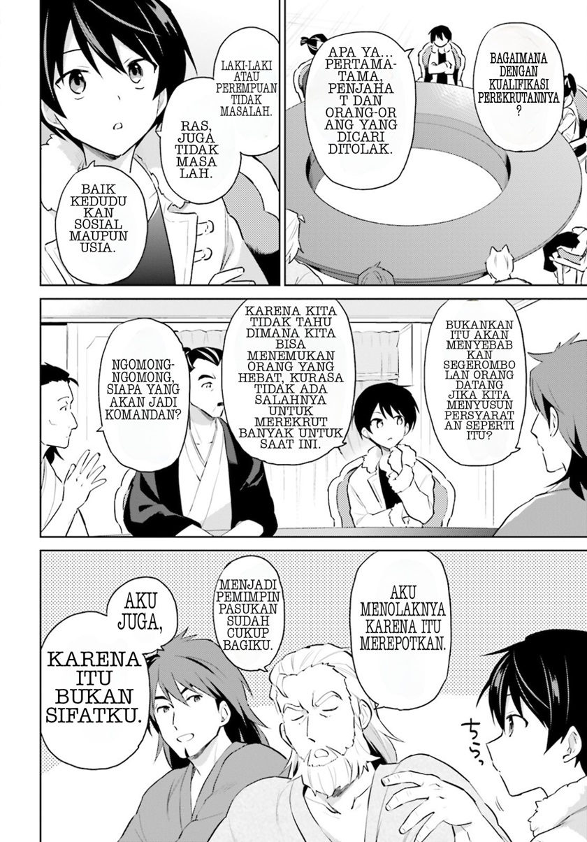 Halaman 2 dari Isekai wa Smartphone to Tomo ni. Chapter 58