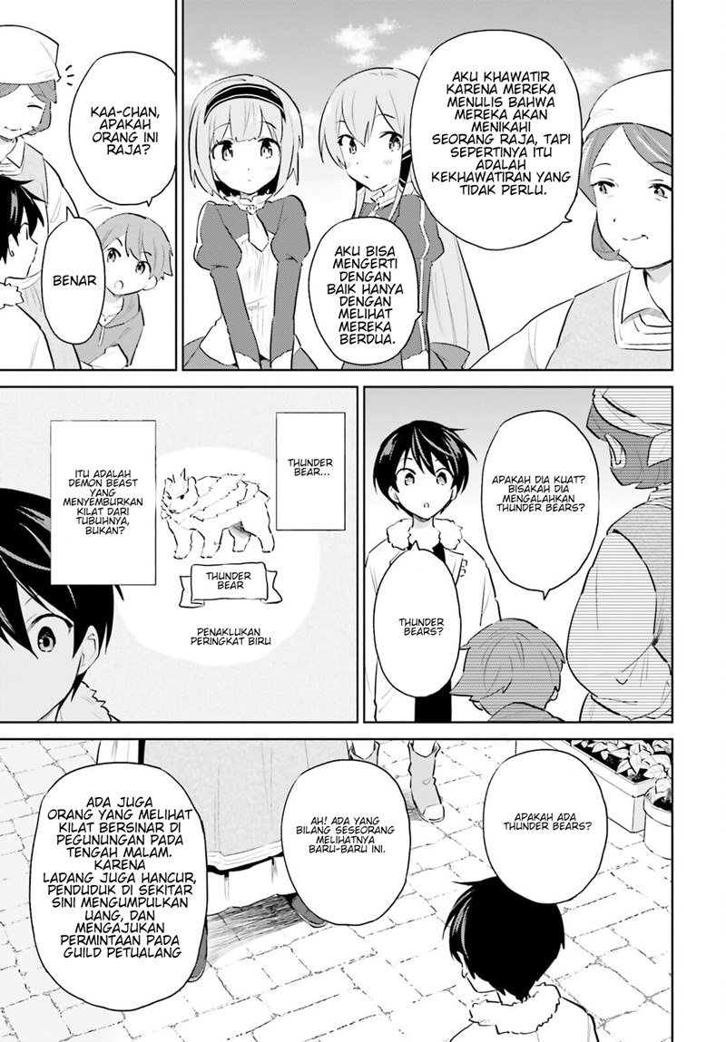 Halaman 16 dari Isekai wa Smartphone to Tomo ni. Chapter 59