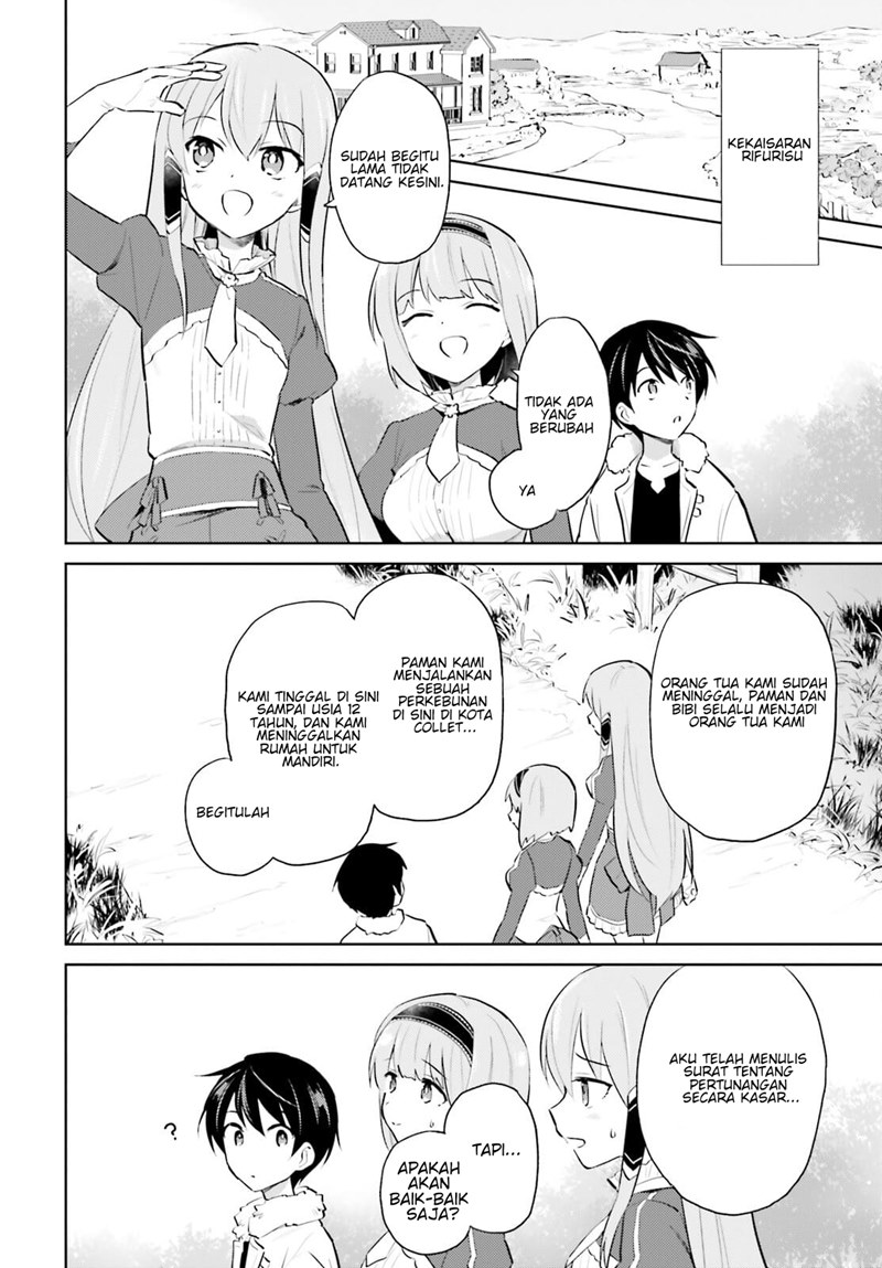 Halaman 9 dari Isekai wa Smartphone to Tomo ni. Chapter 59