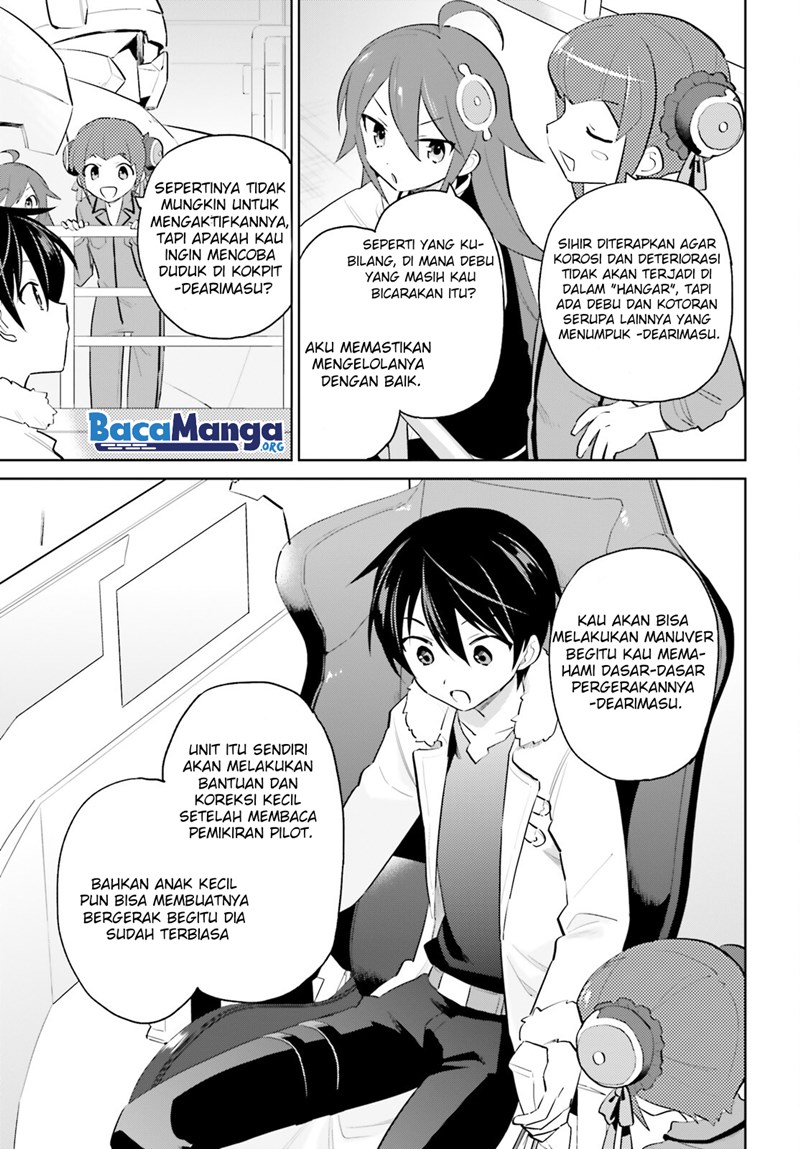 Halaman 8 dari Isekai wa Smartphone to Tomo ni. Chapter 63