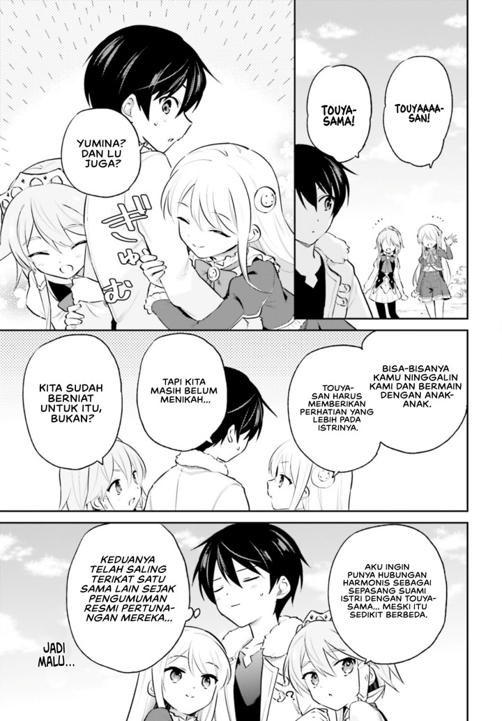Halaman 11 dari Isekai wa Smartphone to Tomo ni. Chapter 70