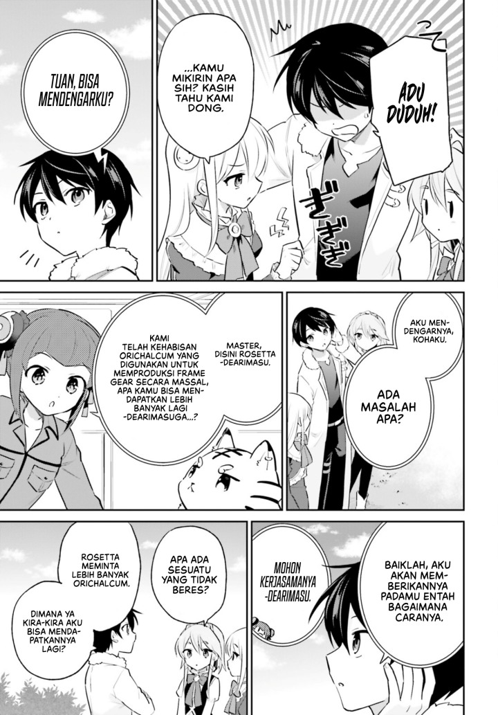 Halaman 13 dari Isekai wa Smartphone to Tomo ni. Chapter 70