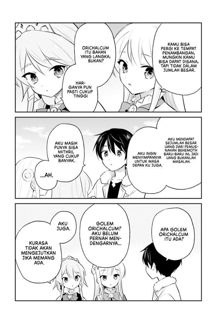 Halaman 14 dari Isekai wa Smartphone to Tomo ni. Chapter 70
