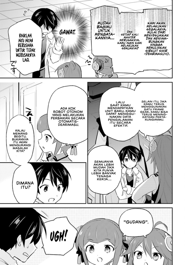 Halaman 7 dari Isekai wa Smartphone to Tomo ni. Chapter 70