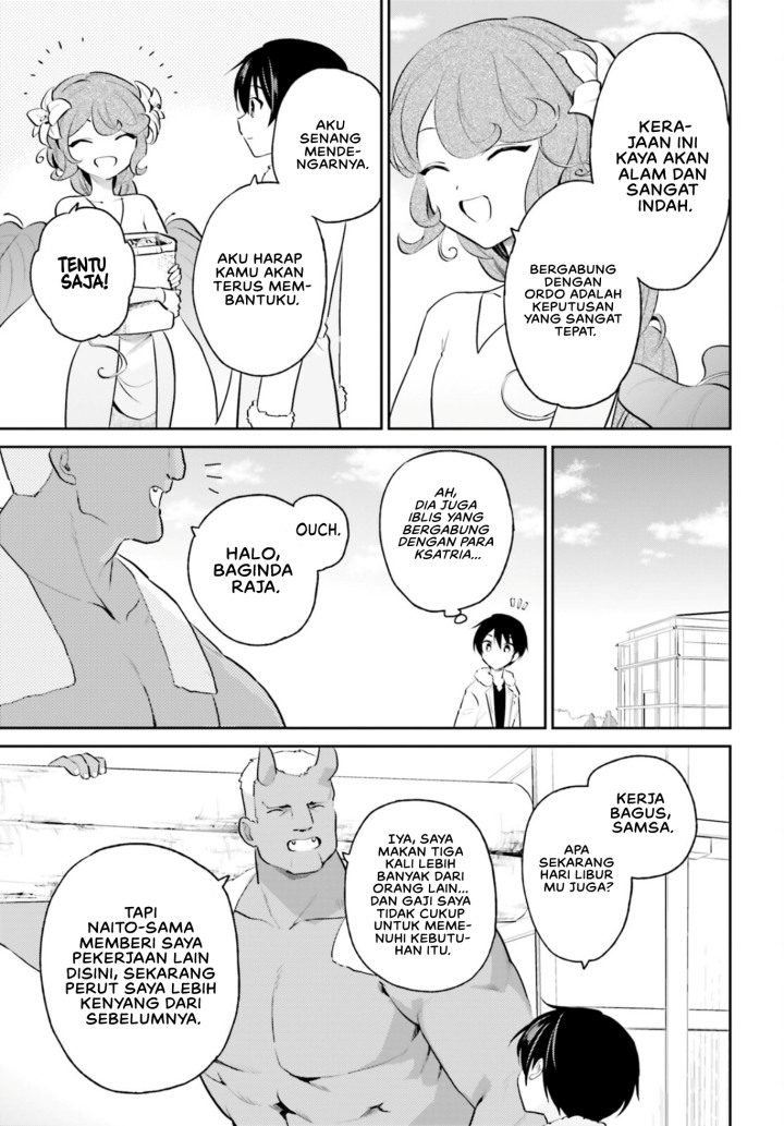 Halaman 9 dari Isekai wa Smartphone to Tomo ni. Chapter 70