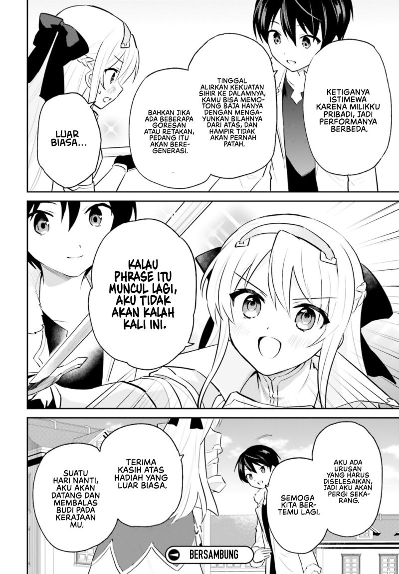 Halaman 15 dari Isekai wa Smartphone to Tomo ni. Chapter 72