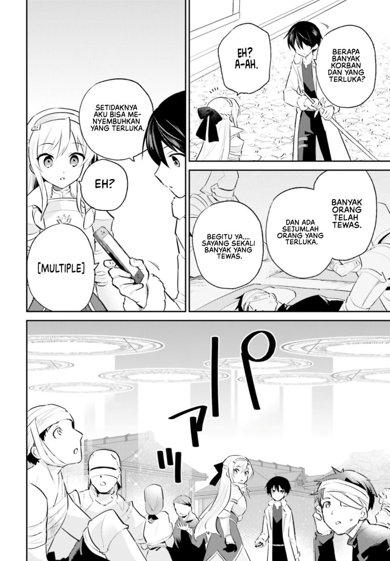 Halaman 9 dari Isekai wa Smartphone to Tomo ni. Chapter 72