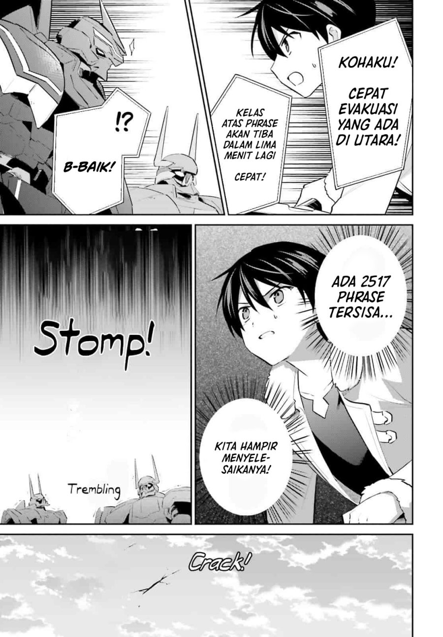 Halaman 9 dari Isekai wa Smartphone to Tomo ni. Chapter 78