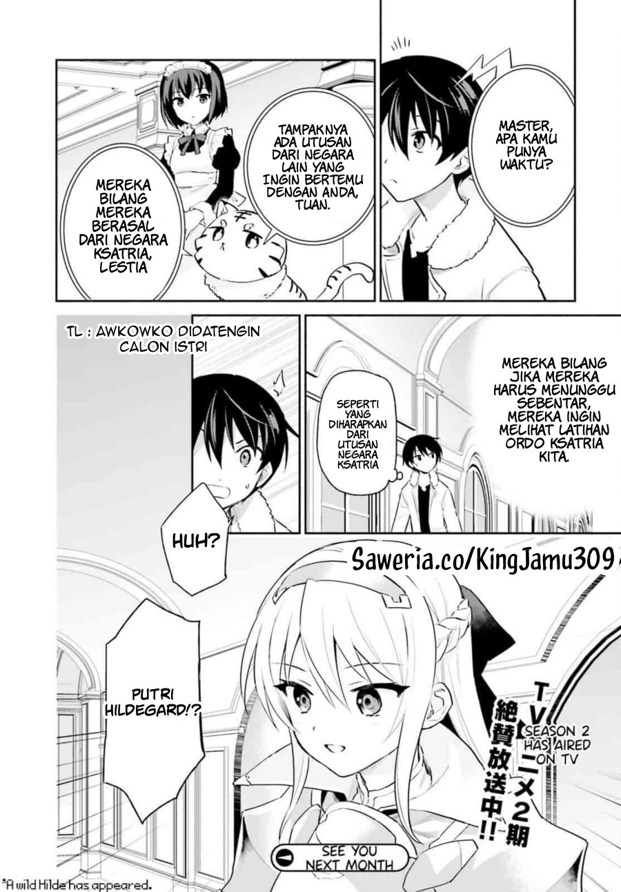 Halaman 14 dari Isekai wa Smartphone to Tomo ni. Chapter 79