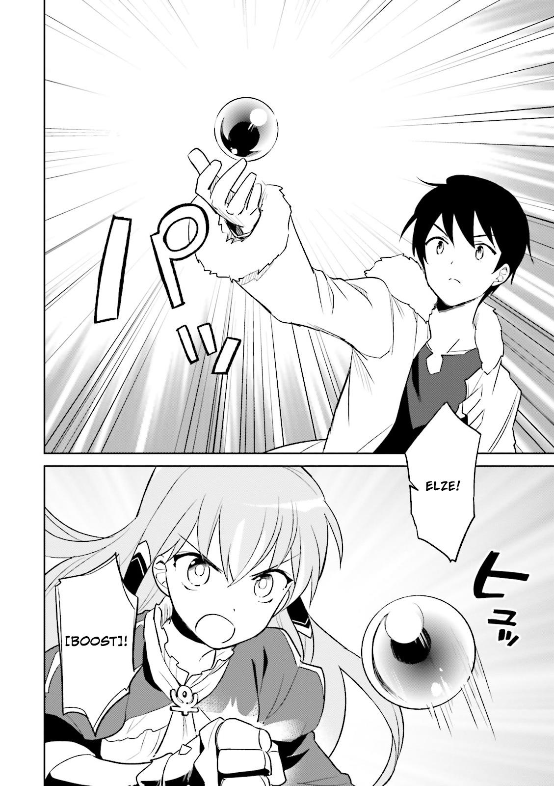 Halaman 24 dari Isekai wa Smartphone to Tomo ni. Chapter 8