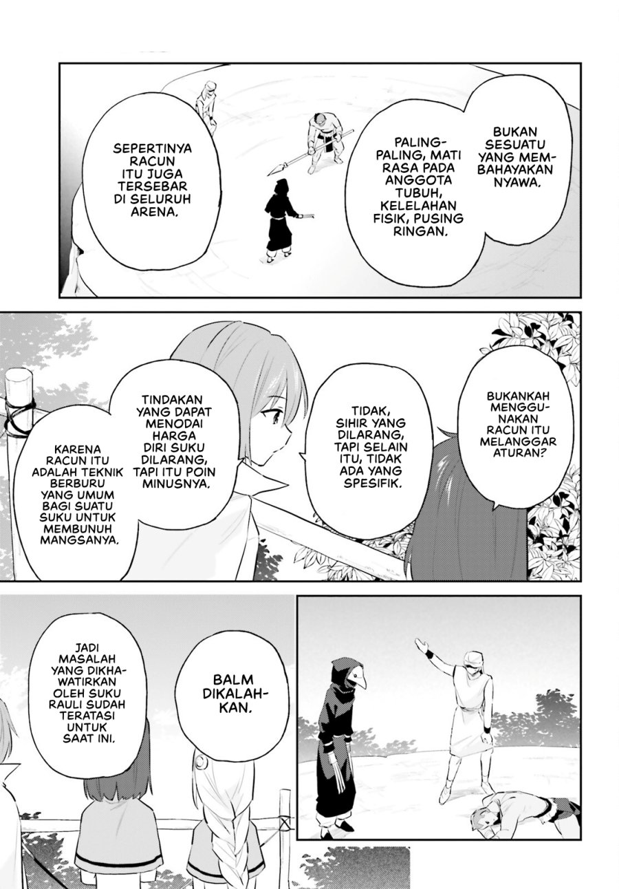 Halaman 22 dari Isekai wa Smartphone to Tomo ni. Chapter 84