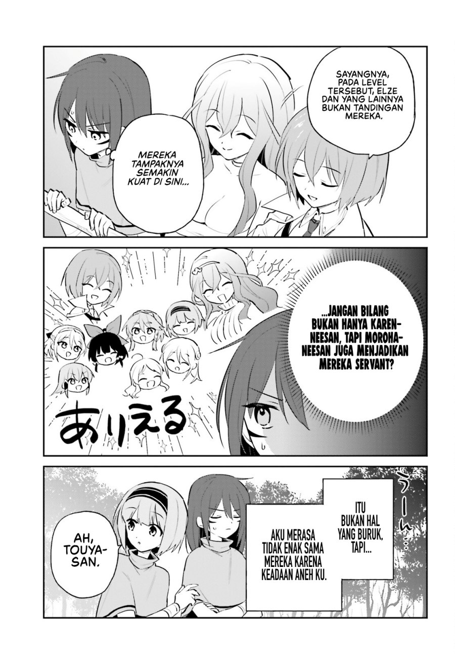 Halaman 16 dari Isekai wa Smartphone to Tomo ni. Chapter 85