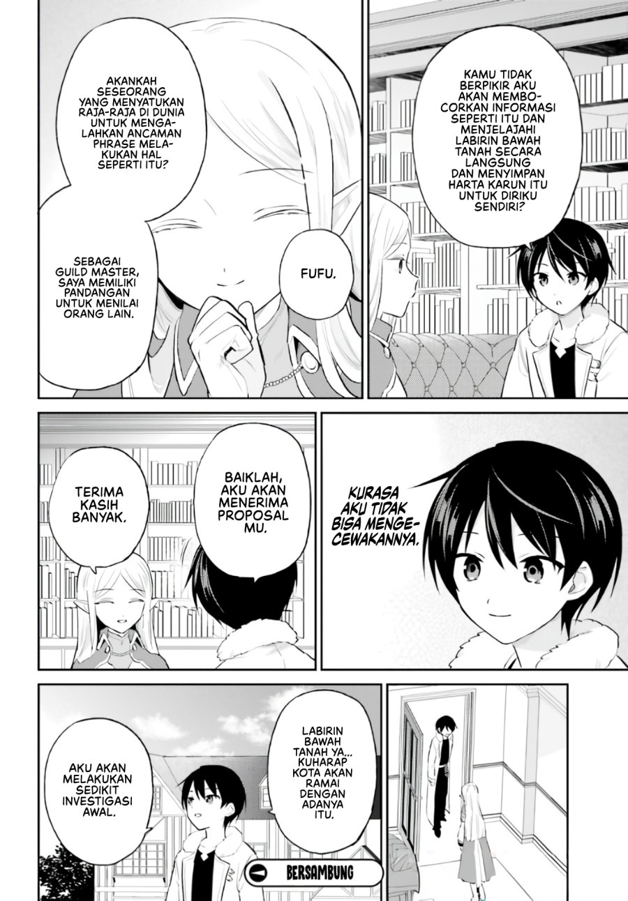 Halaman 21 dari Isekai wa Smartphone to Tomo ni. Chapter 89