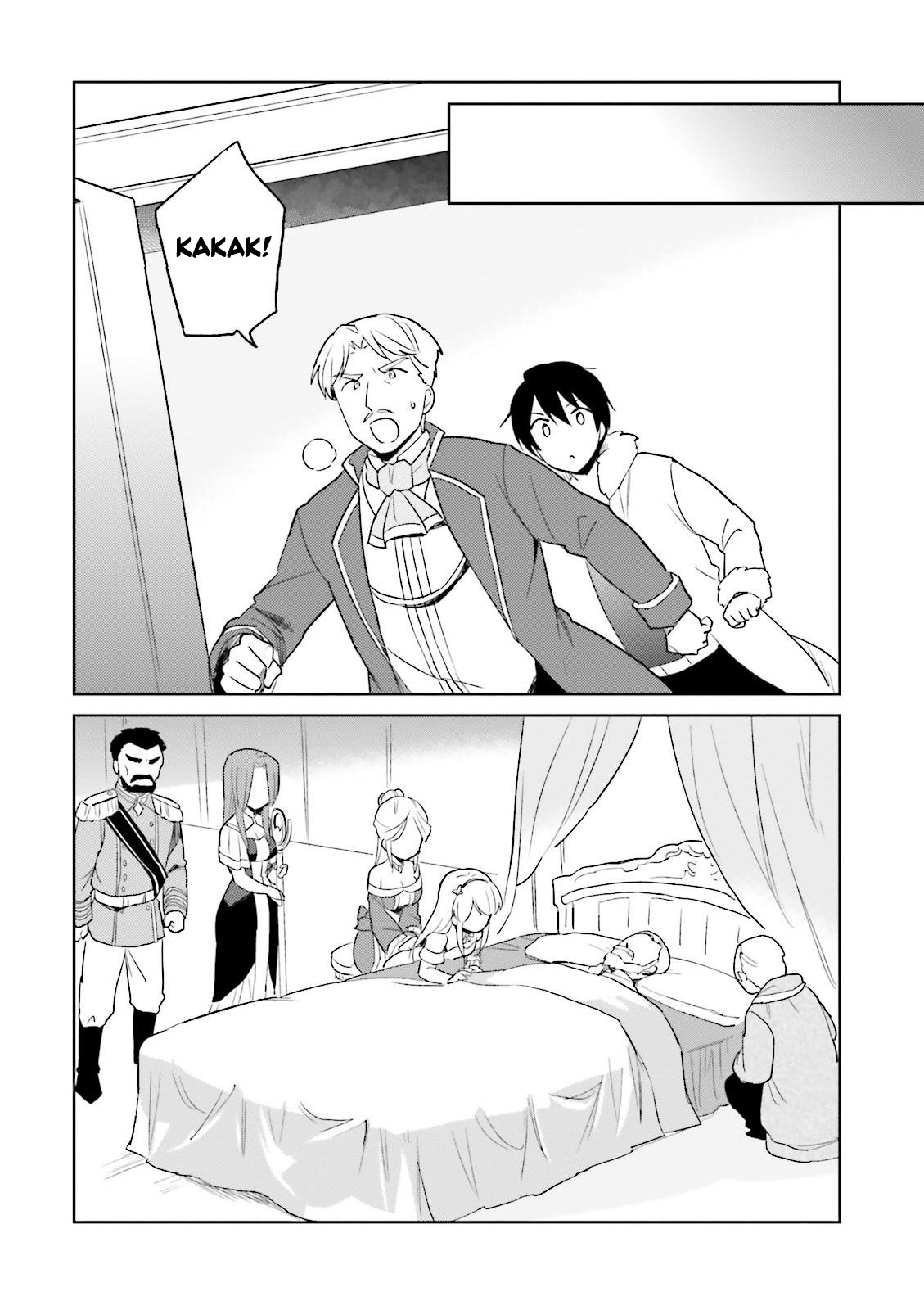 Halaman 10 dari Isekai wa Smartphone to Tomo ni. Chapter 9