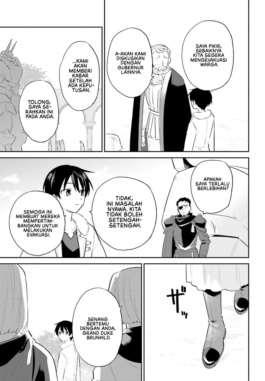 Halaman 14 dari Isekai wa Smartphone to Tomo ni. Chapter 98