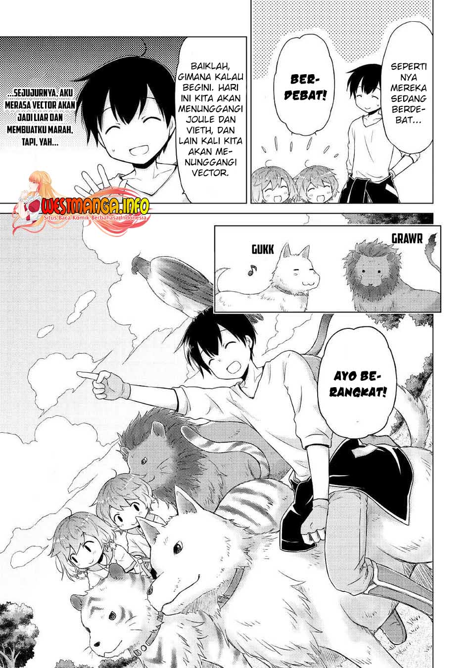 Halaman 16 dari Isekai Yururi Kikou - Raising Children While Being an Adventurer Chapter 35
