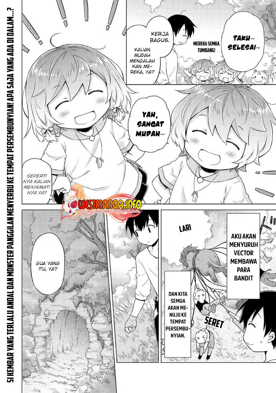 Halaman 30 dari Isekai Yururi Kikou - Raising Children While Being an Adventurer Chapter 35
