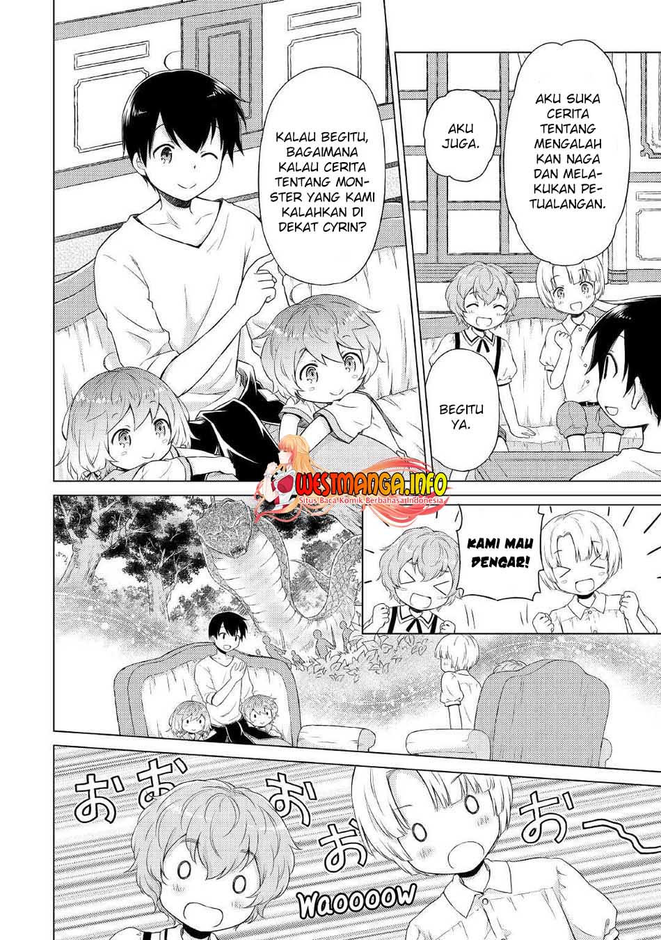 Halaman 4 dari Isekai Yururi Kikou - Raising Children While Being an Adventurer Chapter 35