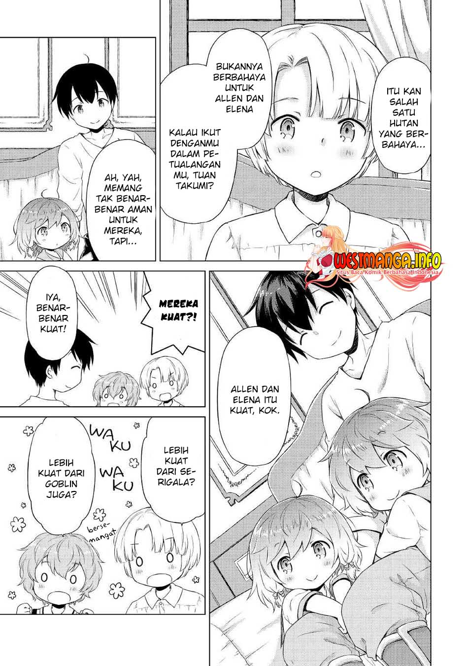 Halaman 5 dari Isekai Yururi Kikou - Raising Children While Being an Adventurer Chapter 35