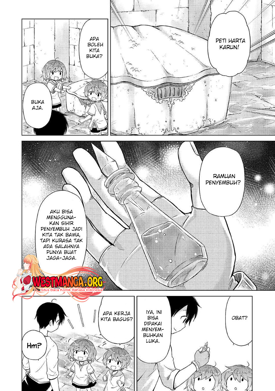 Halaman 21 dari Isekai Yururi Kikou - Raising Children While Being an Adventurer Chapter 38