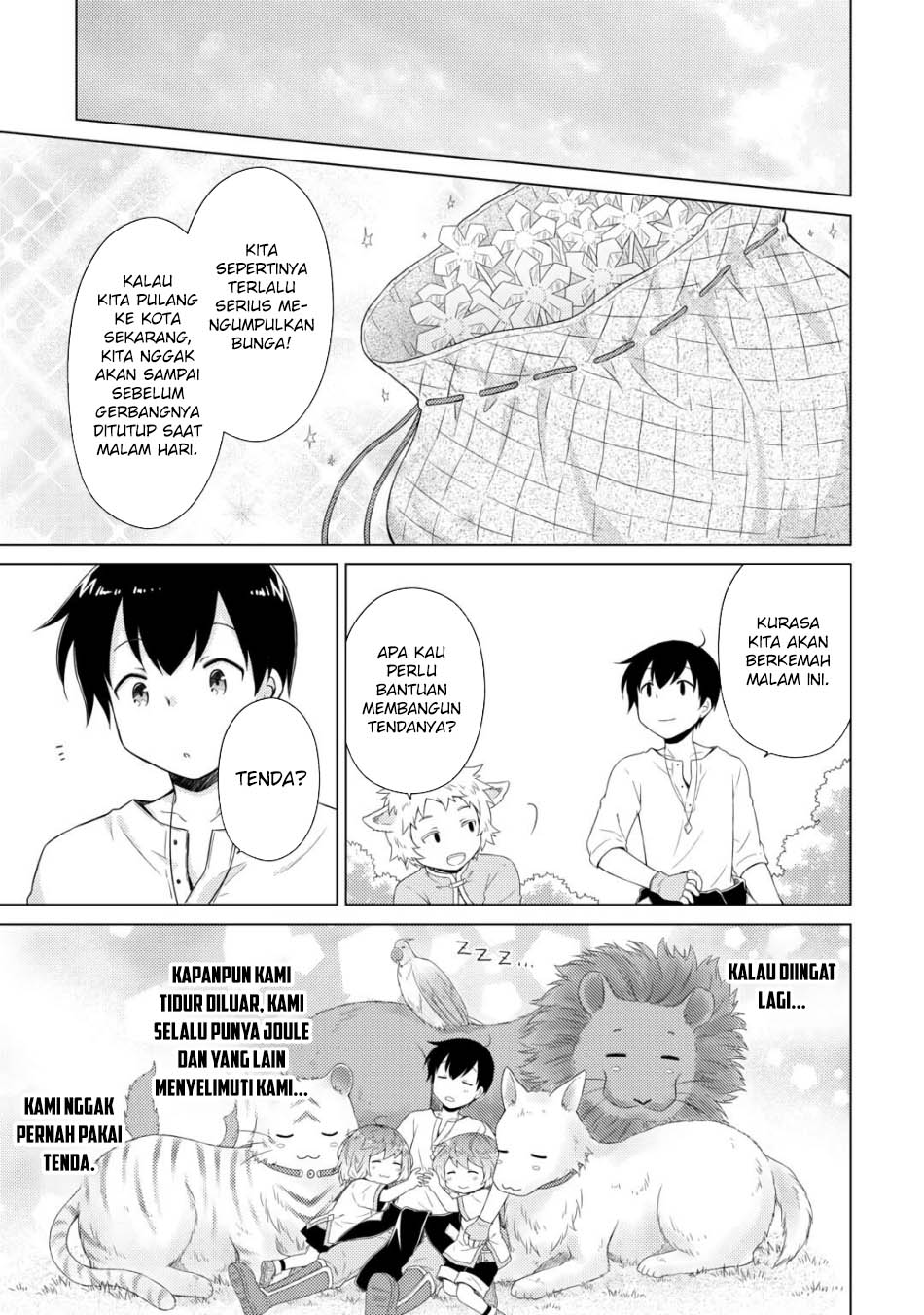 Halaman 20 dari Isekai Yururi Kikou - Raising Children While Being an Adventurer Chapter 60