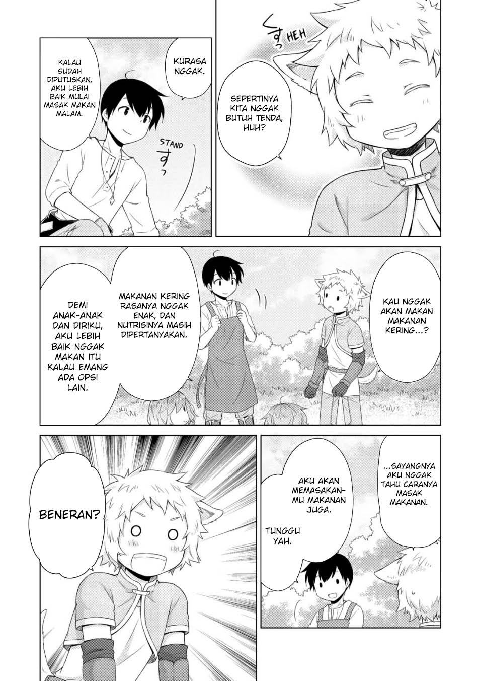 Halaman 22 dari Isekai Yururi Kikou - Raising Children While Being an Adventurer Chapter 60