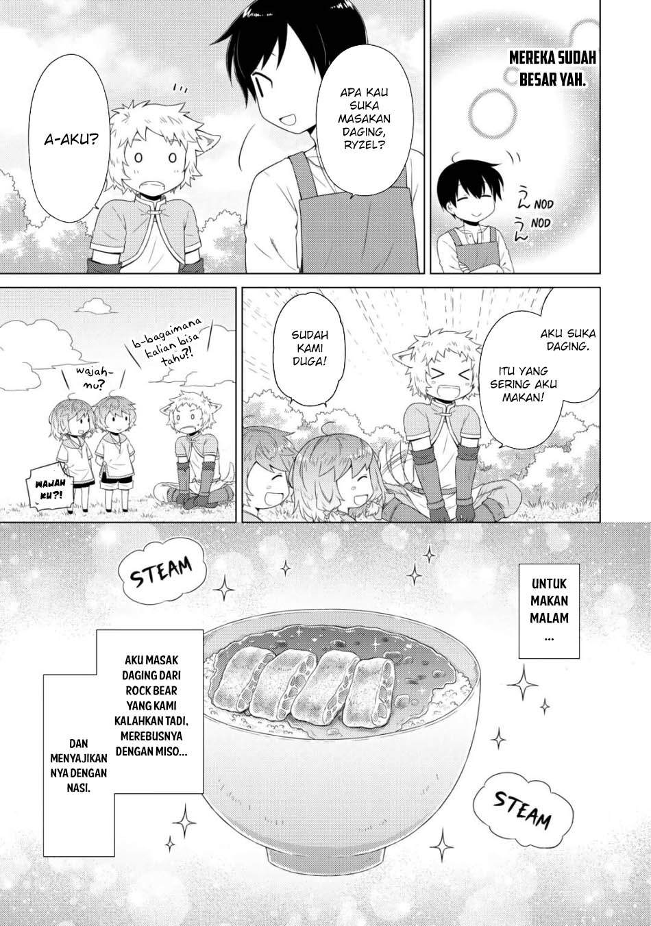Halaman 24 dari Isekai Yururi Kikou - Raising Children While Being an Adventurer Chapter 60