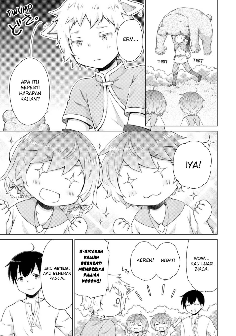 Halaman 5 dari Isekai Yururi Kikou - Raising Children While Being an Adventurer Chapter 60