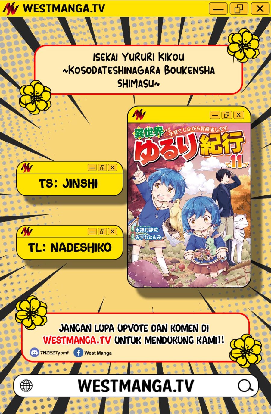 Halaman 4 dari Isekai Yururi Kikou - Raising Children While Being an Adventurer Chapter 71