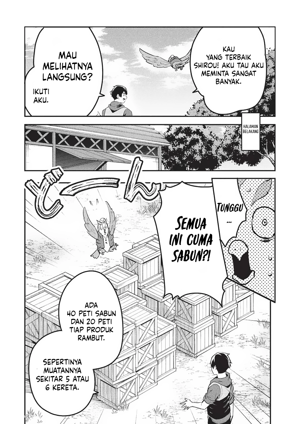 Itsudemo Jitaku ni Kaereru Ore wa, Isekai de Gyoushoujin o Hajimemashita chapter 59 halaman 12