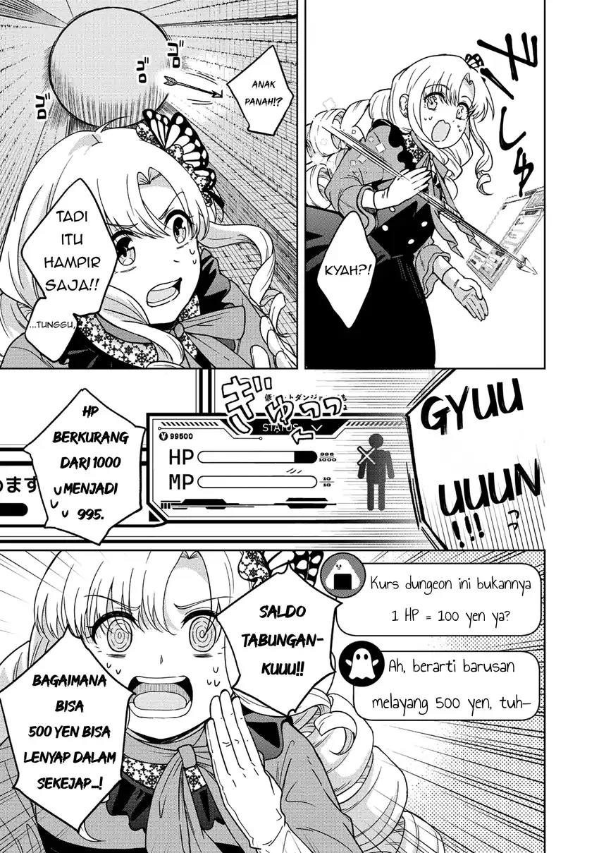 Halaman 4 dari Itsuka Ojousama ni Naritai-kei Dungeon Haishinsha ga Honmono no Ojousama ni Naru made Chapter 1