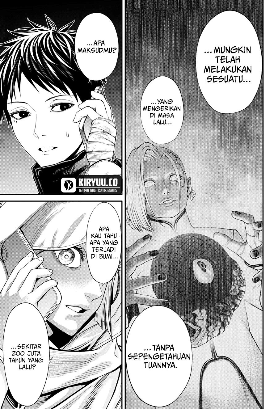 Halaman 18 dari Jinruishoku Chapter 31