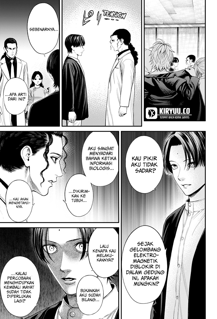Halaman 8 dari Jinruishoku Chapter 31