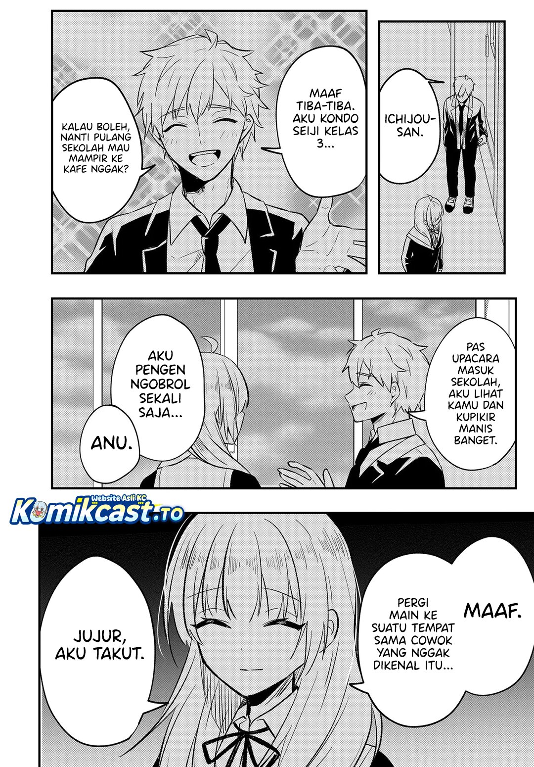 Jinsei Gyakuten ~Uwakisare, Enzai wo Kiserareta Orega, Gakuenichi no Bishoujo ni Natsukareru~ chapter 8.3 halaman 12