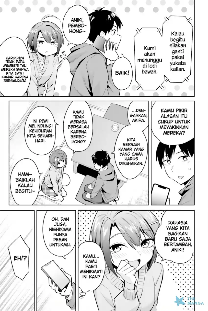 Jitsu wa Gimai (Imouto) deshita. ~Saikin de Kitagiri no Otouto no Kyorikan ga Yatara Chikaiwake~ chapter 20 halaman 16
