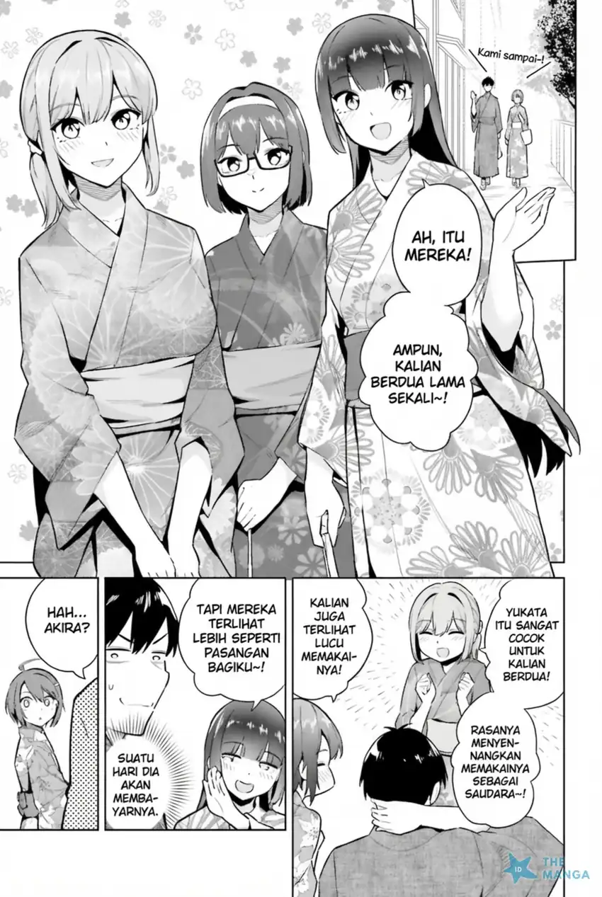 Jitsu wa Gimai (Imouto) deshita. ~Saikin de Kitagiri no Otouto no Kyorikan ga Yatara Chikaiwake~ chapter 20 halaman 22