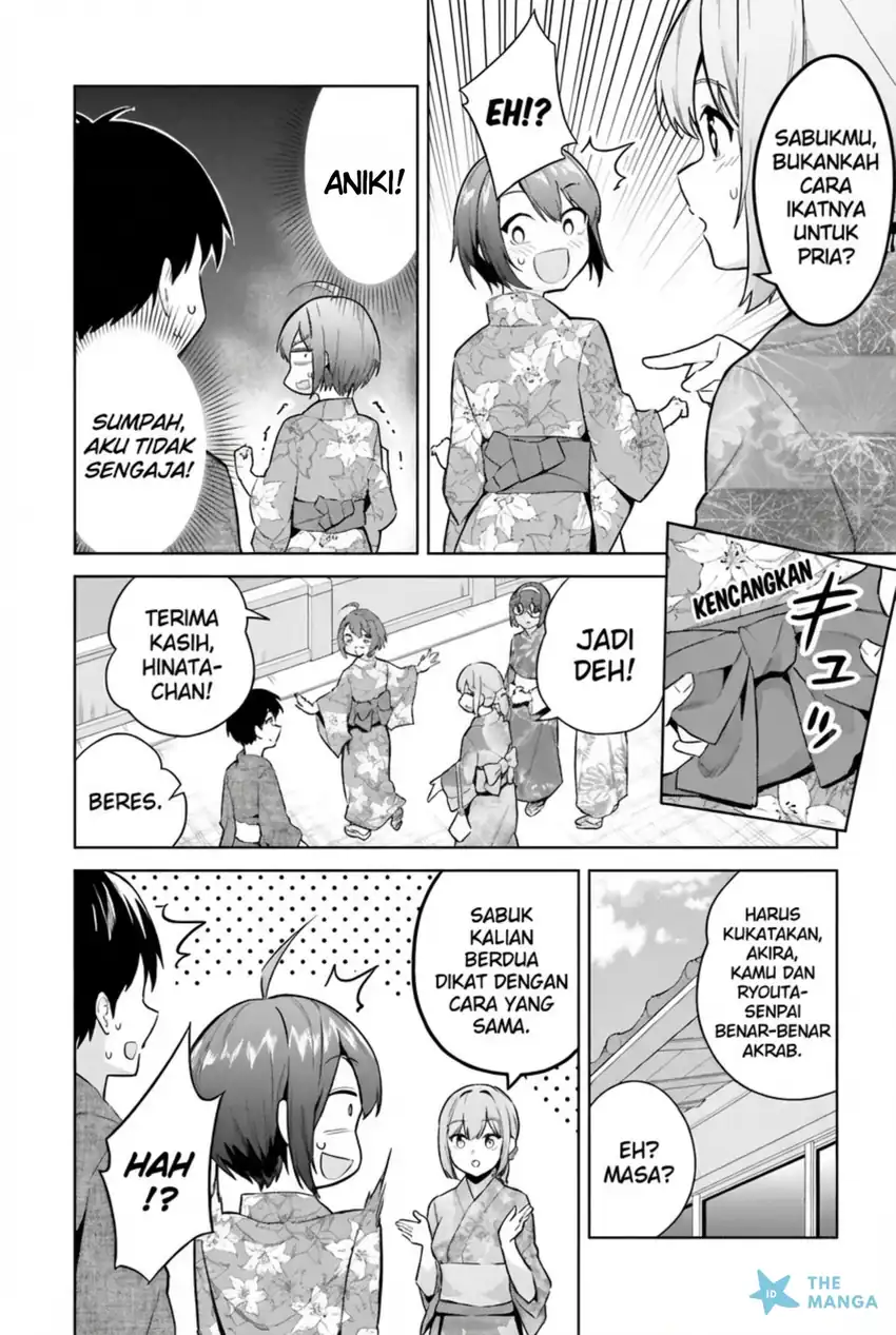 Jitsu wa Gimai (Imouto) deshita. ~Saikin de Kitagiri no Otouto no Kyorikan ga Yatara Chikaiwake~ chapter 20 halaman 23