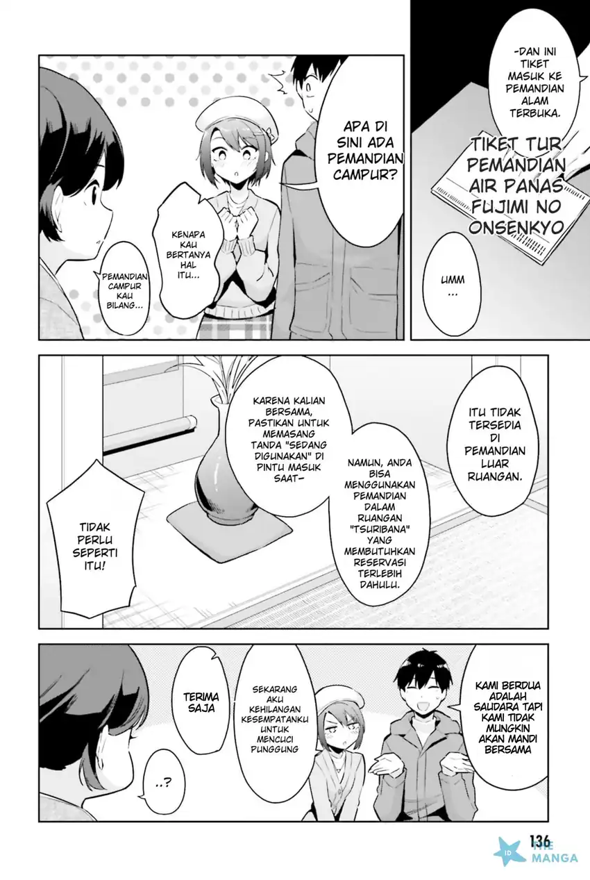 Jitsu wa Gimai (Imouto) deshita. ~Saikin de Kitagiri no Otouto no Kyorikan ga Yatara Chikaiwake~ chapter 20 halaman 5