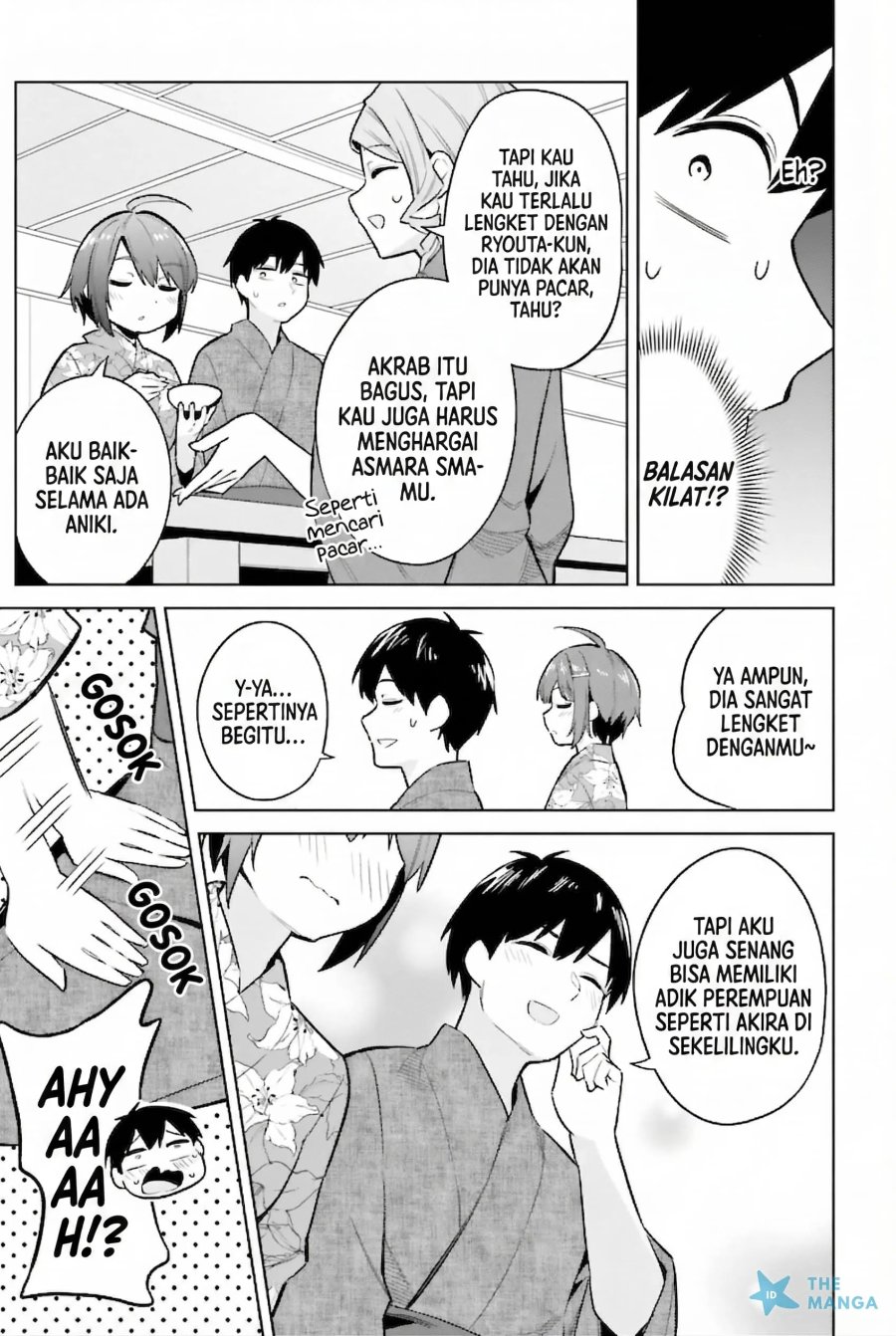 Jitsu wa Gimai (Imouto) deshita. ~Saikin de Kitagiri no Otouto no Kyorikan ga Yatara Chikaiwake~ chapter 22 halaman 12