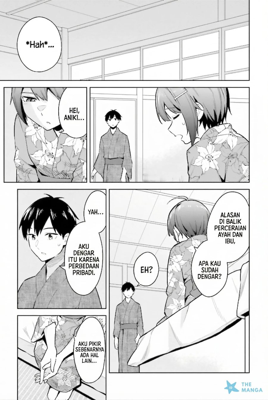 Jitsu wa Gimai (Imouto) deshita. ~Saikin de Kitagiri no Otouto no Kyorikan ga Yatara Chikaiwake~ chapter 22 halaman 20