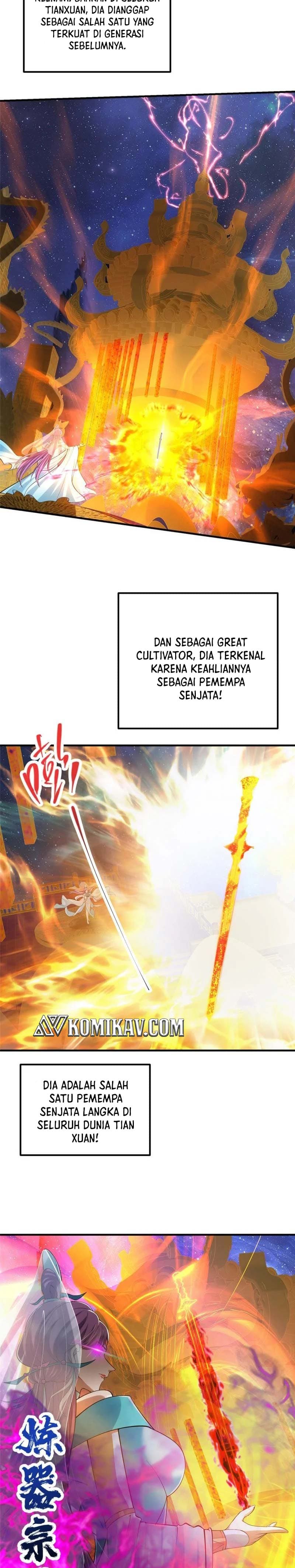 Halaman 3 dari Keep A Low Profile, Sect Leader Chapter 128