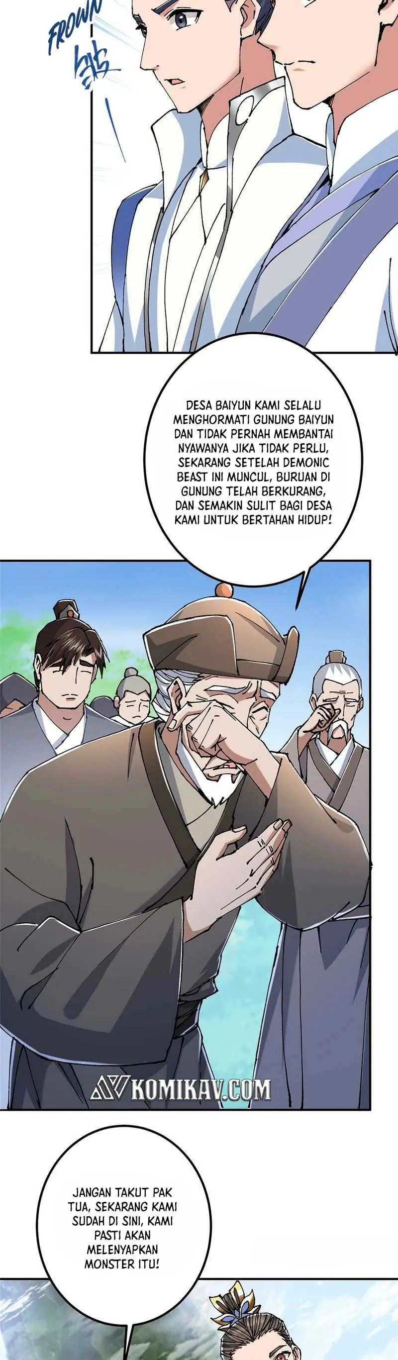 Halaman 9 dari Keep A Low Profile, Sect Leader Chapter 326