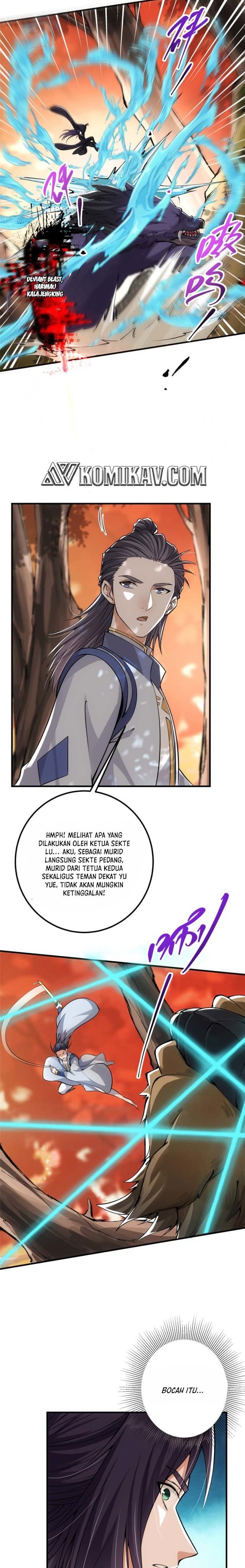 Halaman 4 dari Keep A Low Profile, Sect Leader Chapter 40