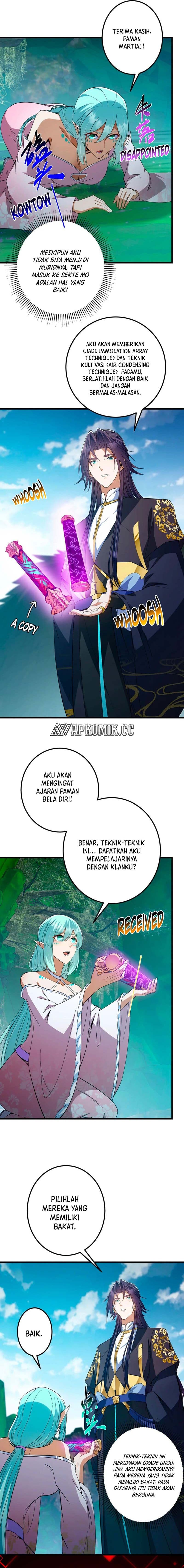 Halaman 9 dari Keep A Low Profile, Sect Leader Chapter 406
