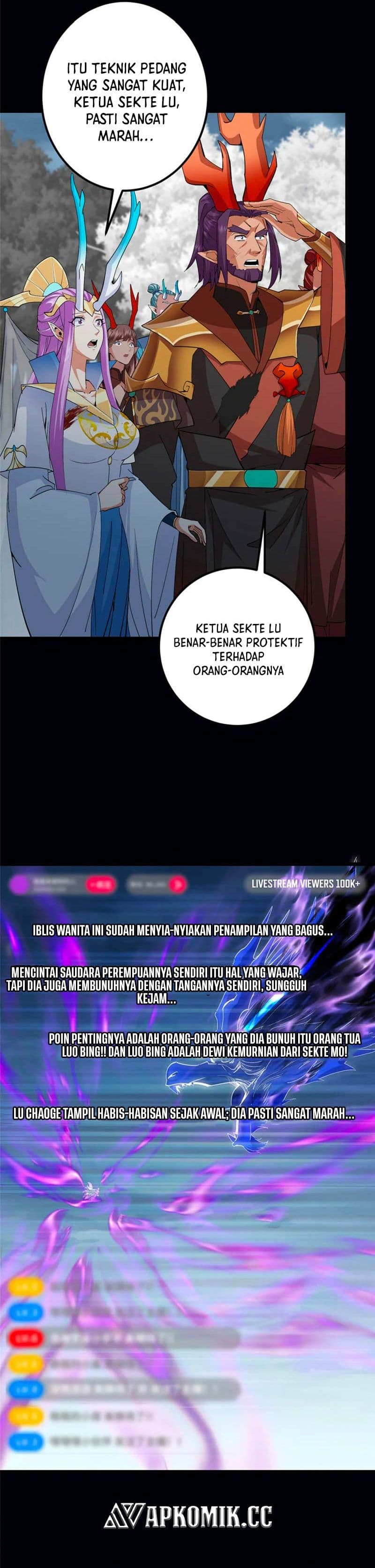 Halaman 4 dari Keep A Low Profile, Sect Leader Chapter 415